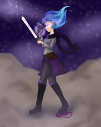 Hera the Spellcaster Swordswinger