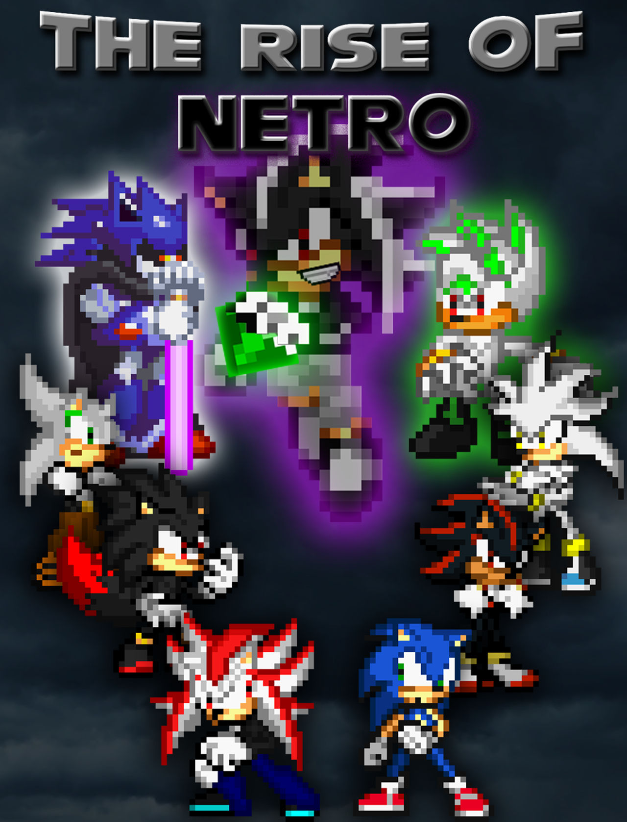 The Rise Of Netro - Comic Cover by tuffnick20 on DeviantArt