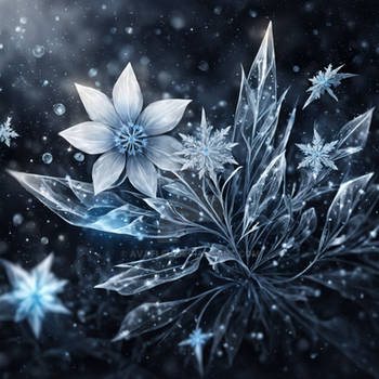 Frozen-flowers