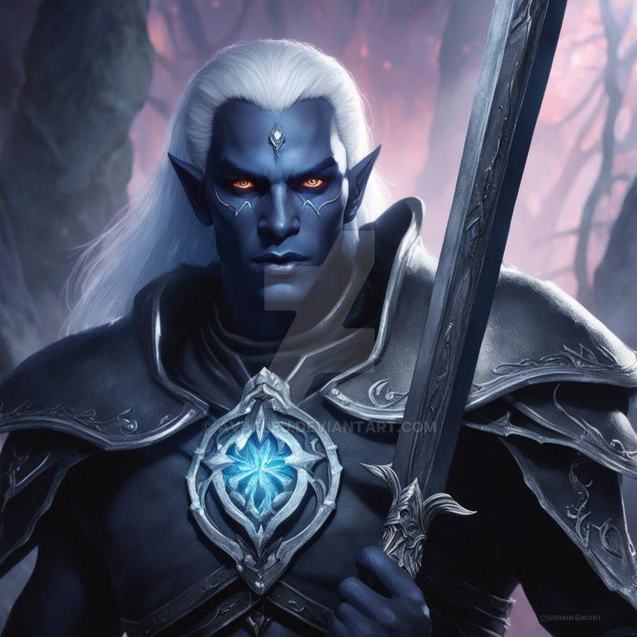 Drow Warrior Art