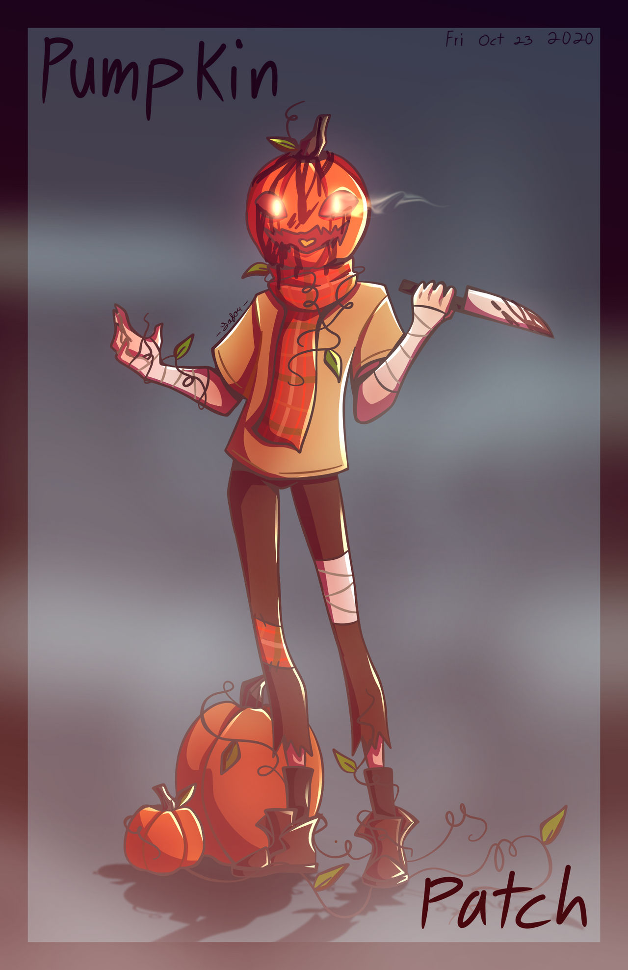 Patchkins Deviantart Pumpkin patch by GlitchisaArtist on DeviantArt