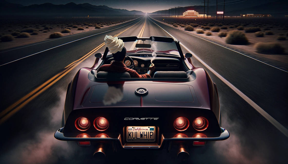 On A Dark Desert Highway Cool Whip In My Hair