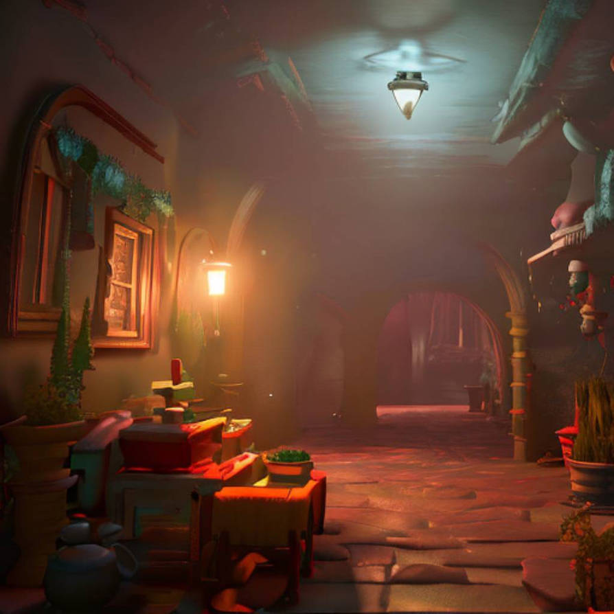 Interior 2D Environment by fungidev on DeviantArt