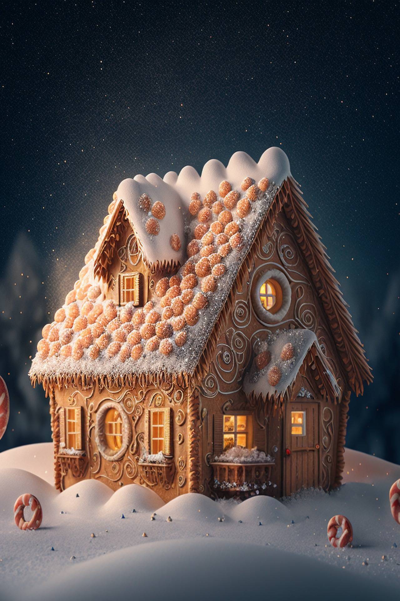 Gingerbread Lane by fungidev on DeviantArt