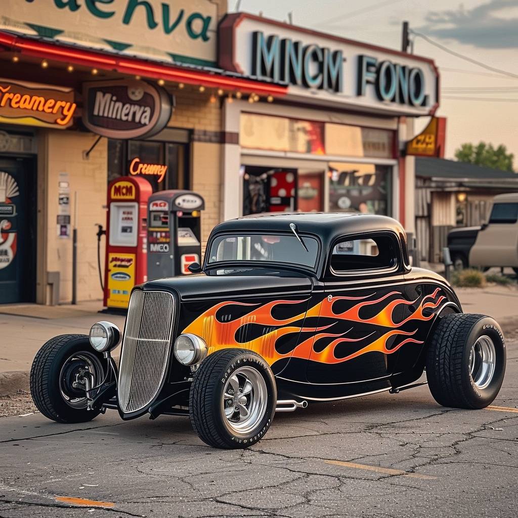 Computer Generated Hot Rods Hot Rod ai generated by fungidev on DeviantArt