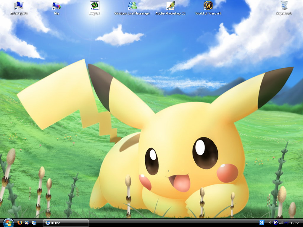 omg a Pika Desktop