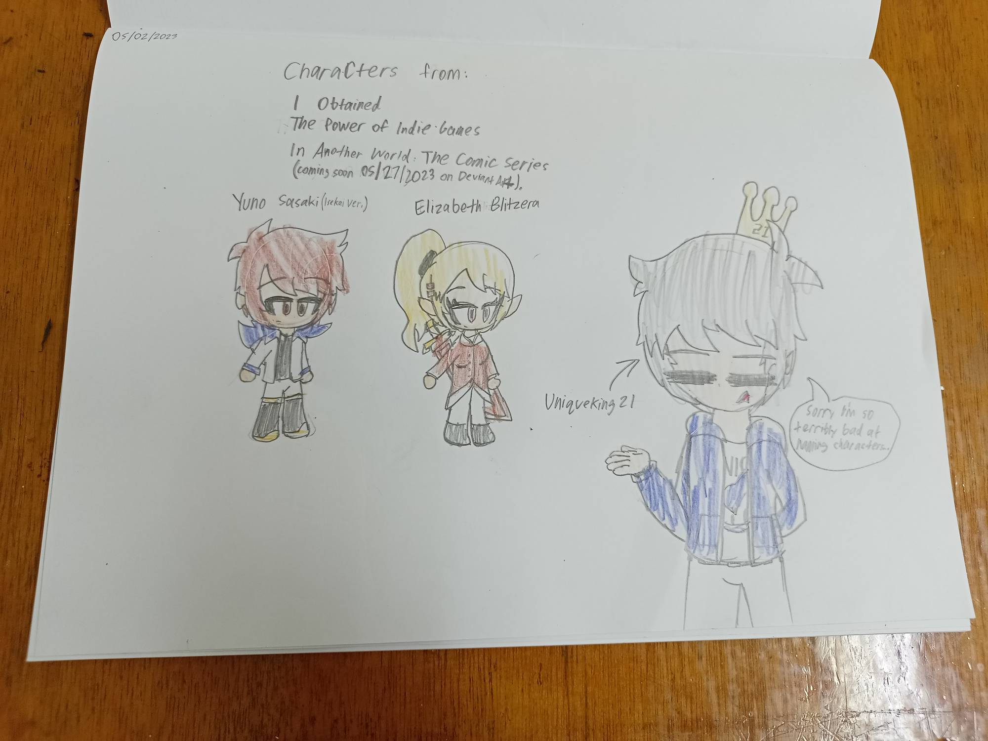 Bad Character Deviantart The (Bad) character designs for the upcoming comic by UniqueKing21 on ...