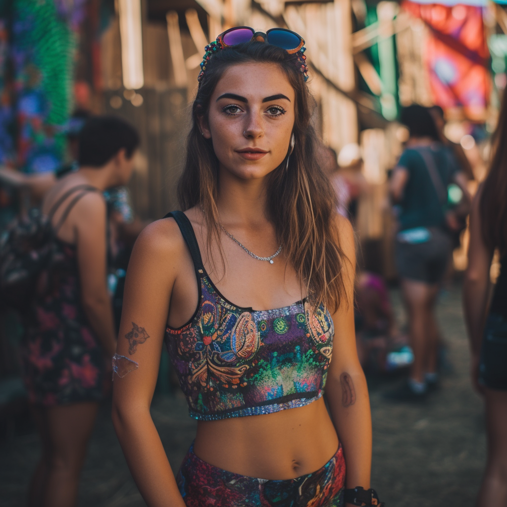 Festival girls online