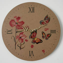 Butterfly clock