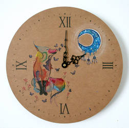 Fox clock