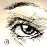 Eye Doodle With Pen