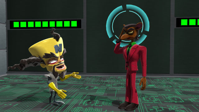 Cortex Mmd Pinstripe Trying To Reason With Cortex (MMD) by ShannythePotoroo on ...