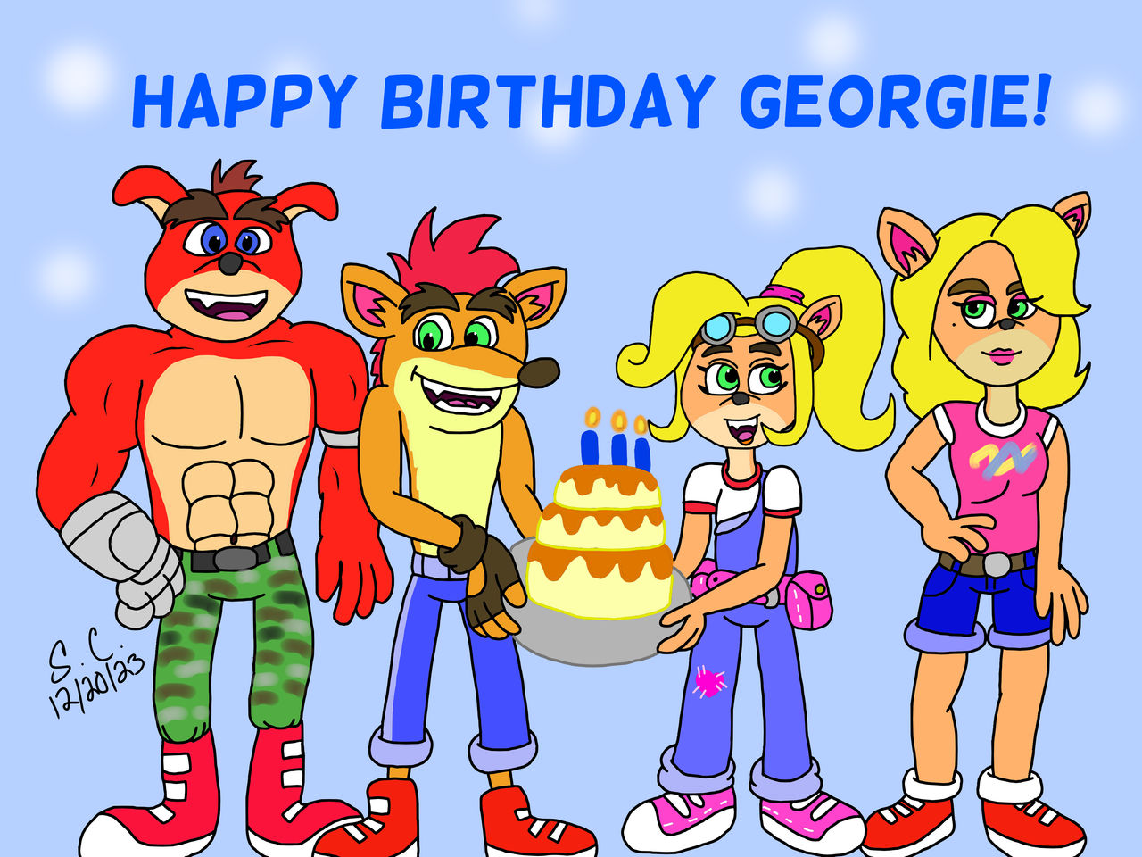 Happy Birthday Georgie! by Potoroogirl95 on DeviantArt
