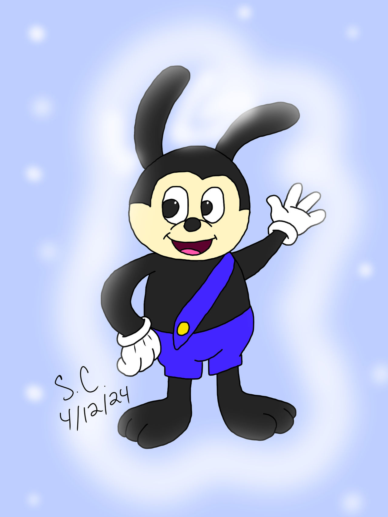 Deville Lucky Rabbit Oswald the Lucky Rabbit by Potoroogirl95 on DeviantArt