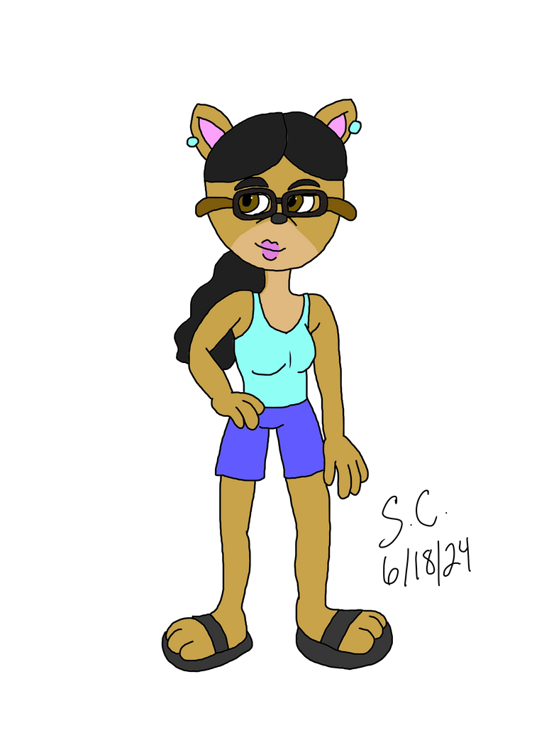 Shanny Sticker Shanny Summer Outfit by ShannythePotoroo on DeviantArt