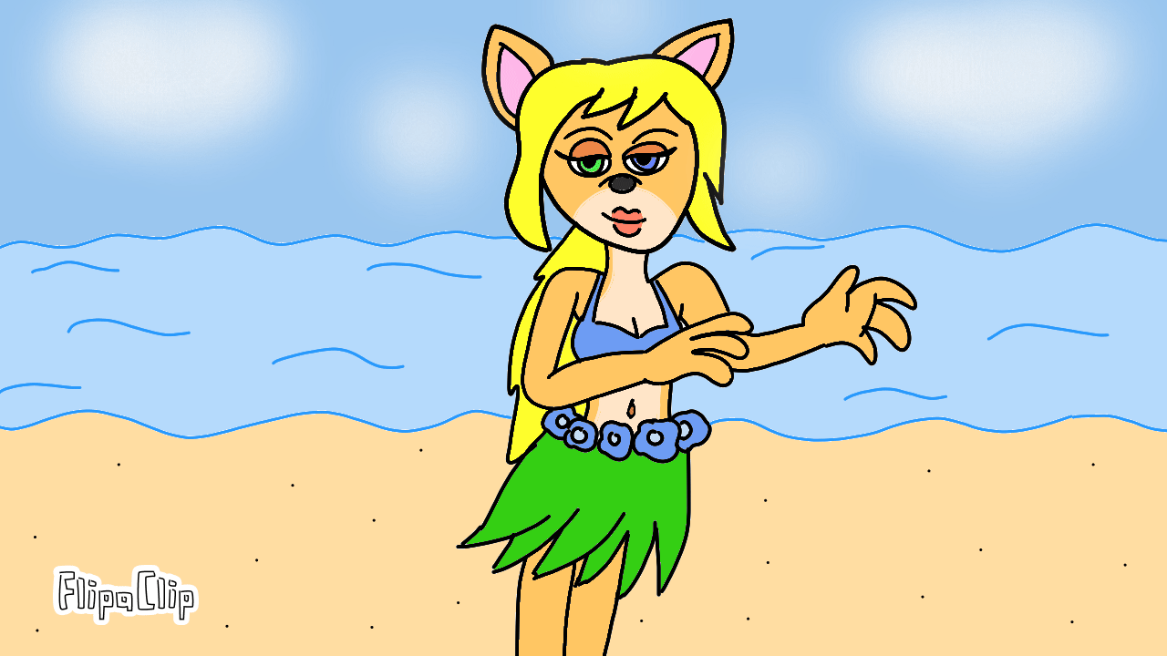 (Commission) Hula Dancing GIF