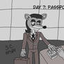 Inktober (2024) Day 7: Passport