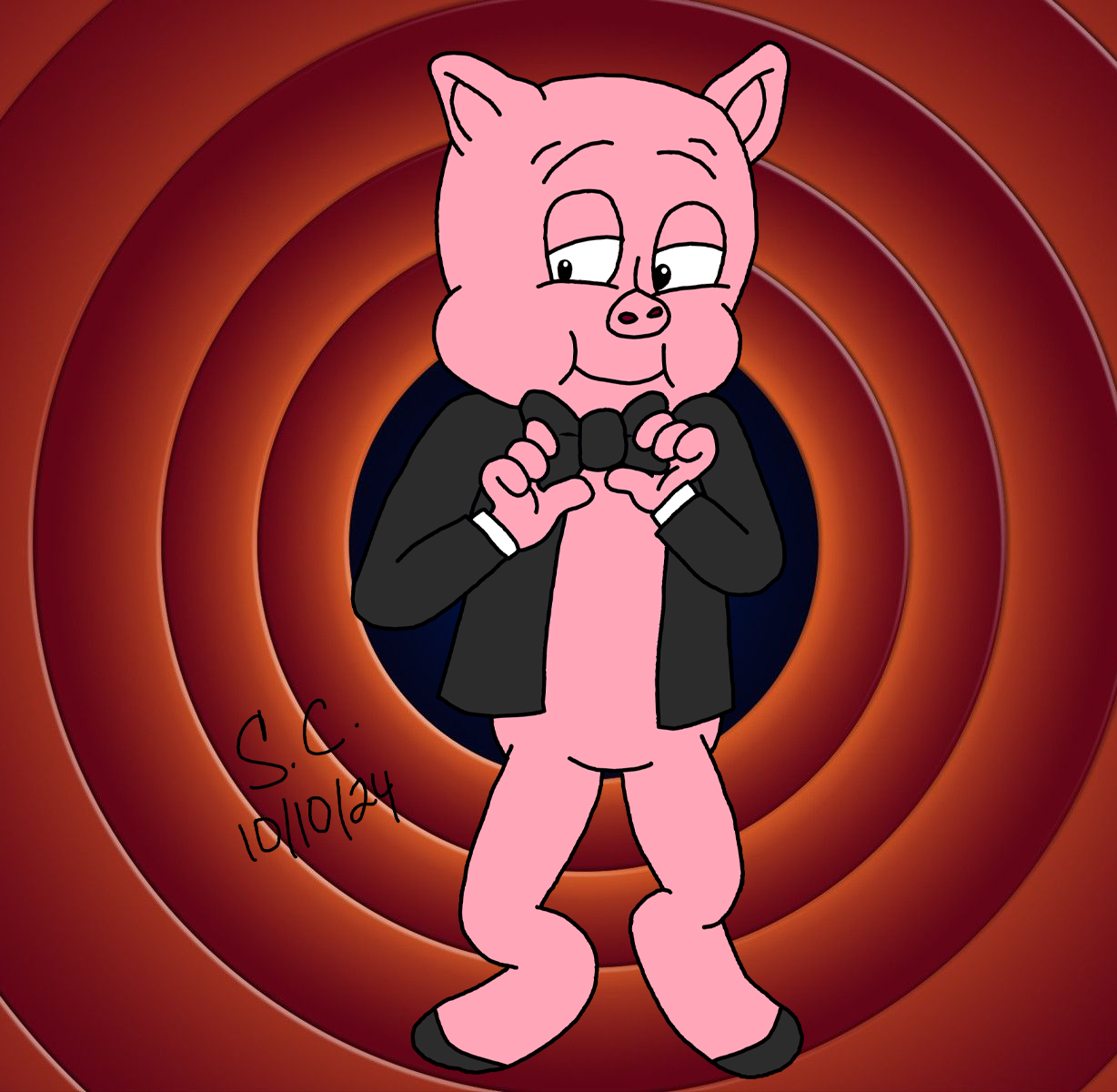 Snazzy Porky