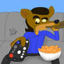 Watching TV