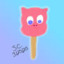 Porky Pig Popsicle Head