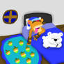 Crash and Polar's Bedtime
