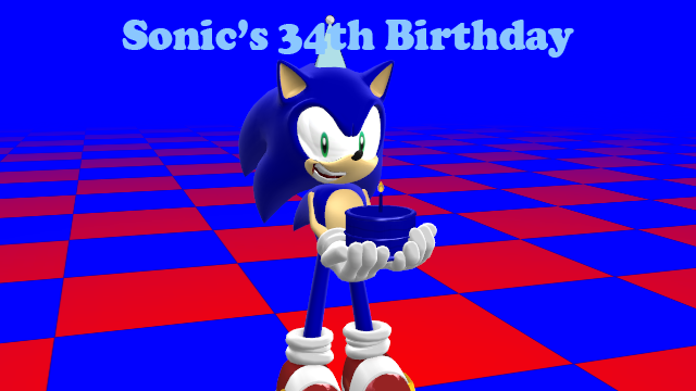 (MMD) Happy 34th Birthday Sonic!