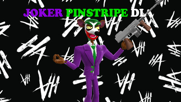 (MMD) Joker Pinstripe DL