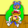 Crash and Megumi Cuddles