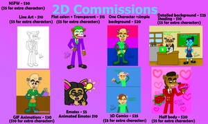 Commission Chart Updates