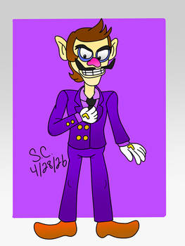 Snazzy Waluigi