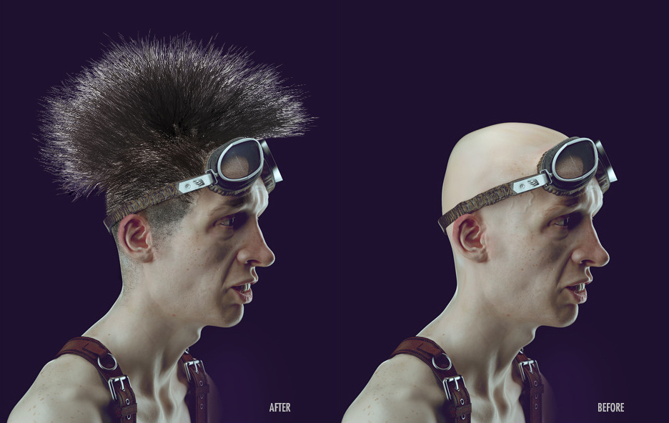 Realistic Hair Painting Tutorial || Photoshop by ChristopherGFX on DeviantArt Realistic Hair Painting Tutorial || Photoshop by ChristopherGFX on DeviantArt