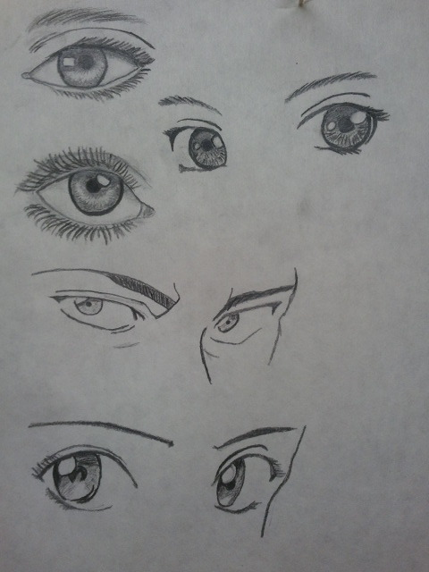 sketchy eyes