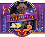 Ackbar's Ginger-Plum Extract - Beer Label by HazardThree