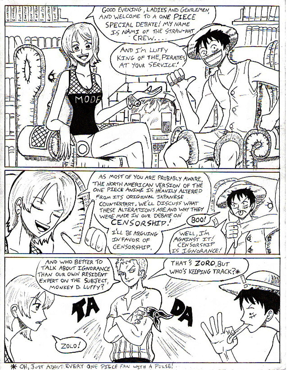 One Piece Special Debate Comic