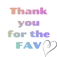 Thank you for the fav 