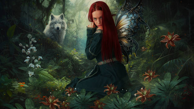 Deep in the forest ...