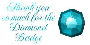 Thank you for the Diamond badge
