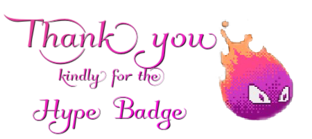 Hype badge top