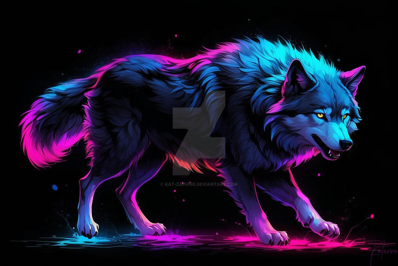 Computer Wolf Deviantart Wolf by Kat-Zaphire on DeviantArt