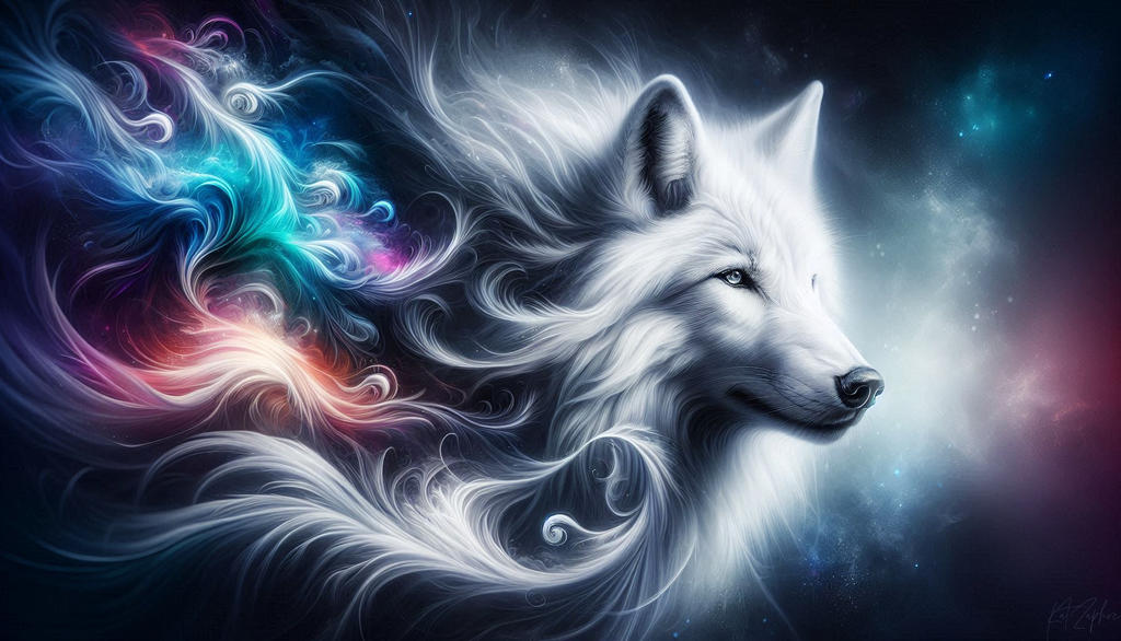 White wolf by Kat-Zaphire on DeviantArt