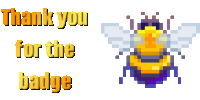Thank you for the Bee badge