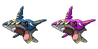 Mega Sharpedo sprite by Greyenna