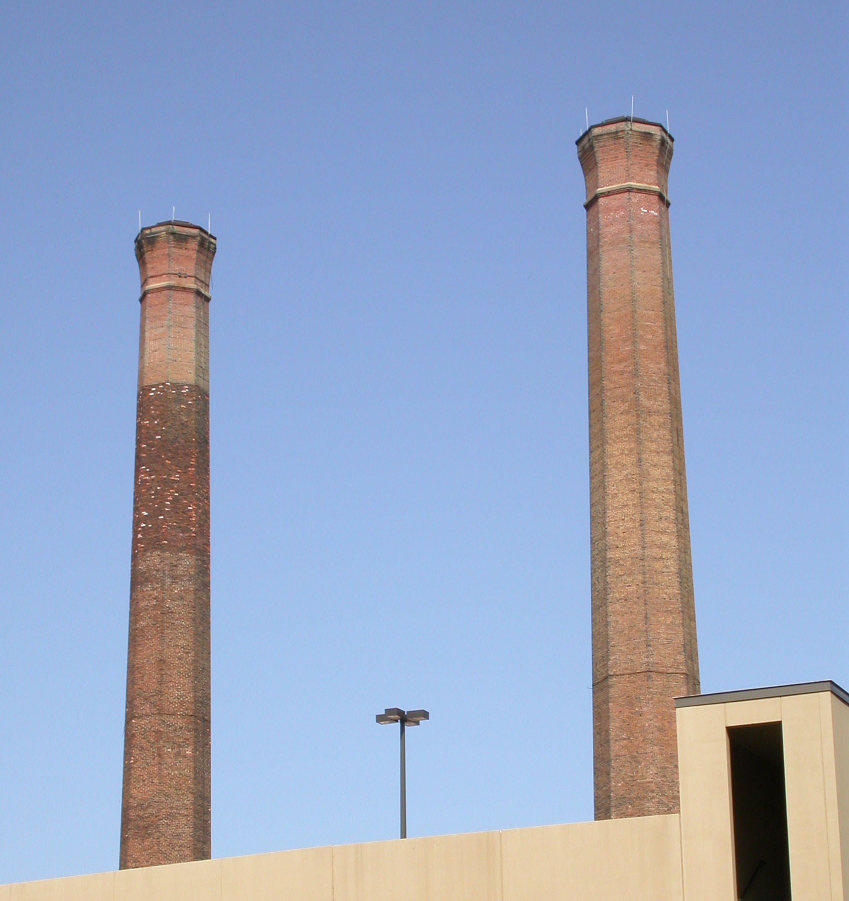 Stock - Industrial Smokestack Towers