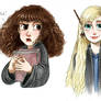 Hermione and Luna