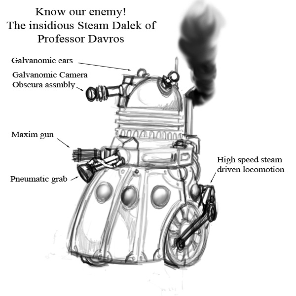 Steampunk Dalek