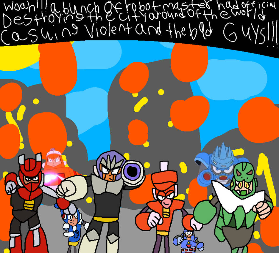 Mega Man Ruby Spears Scene By Laurriesummers On DeviantArt mega-man-ruby-spears-scene-by-laurriesummers-on-deviantart