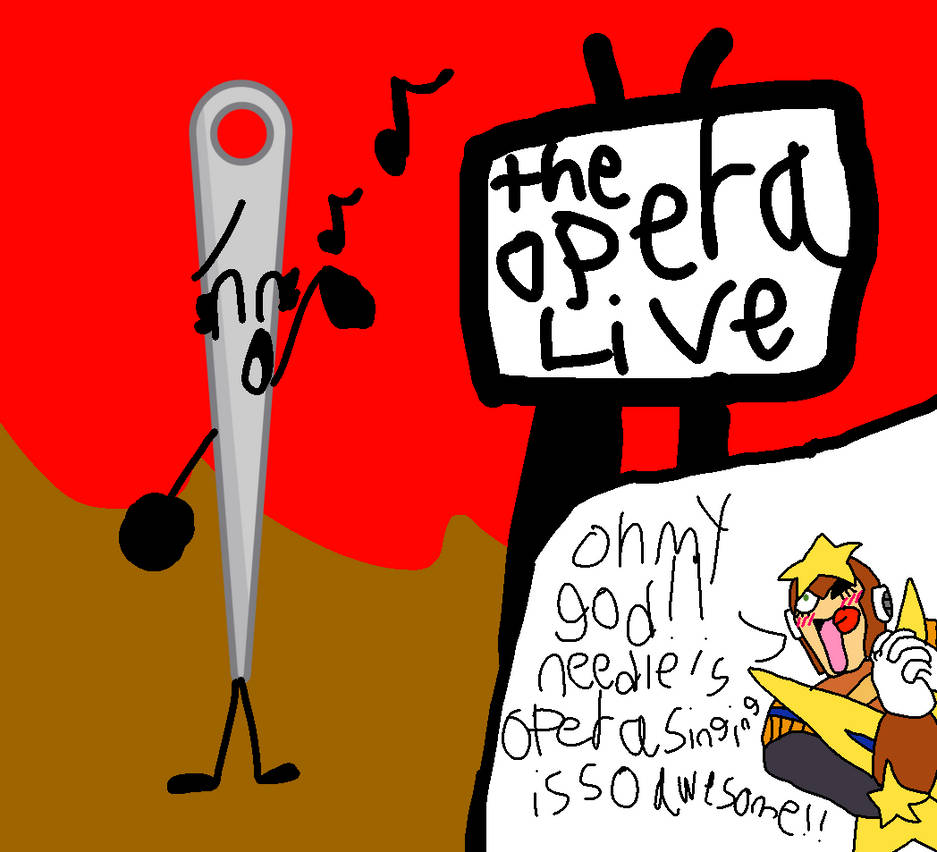 Bfdi: star man watching needle singing opera by laurriesummers on ...