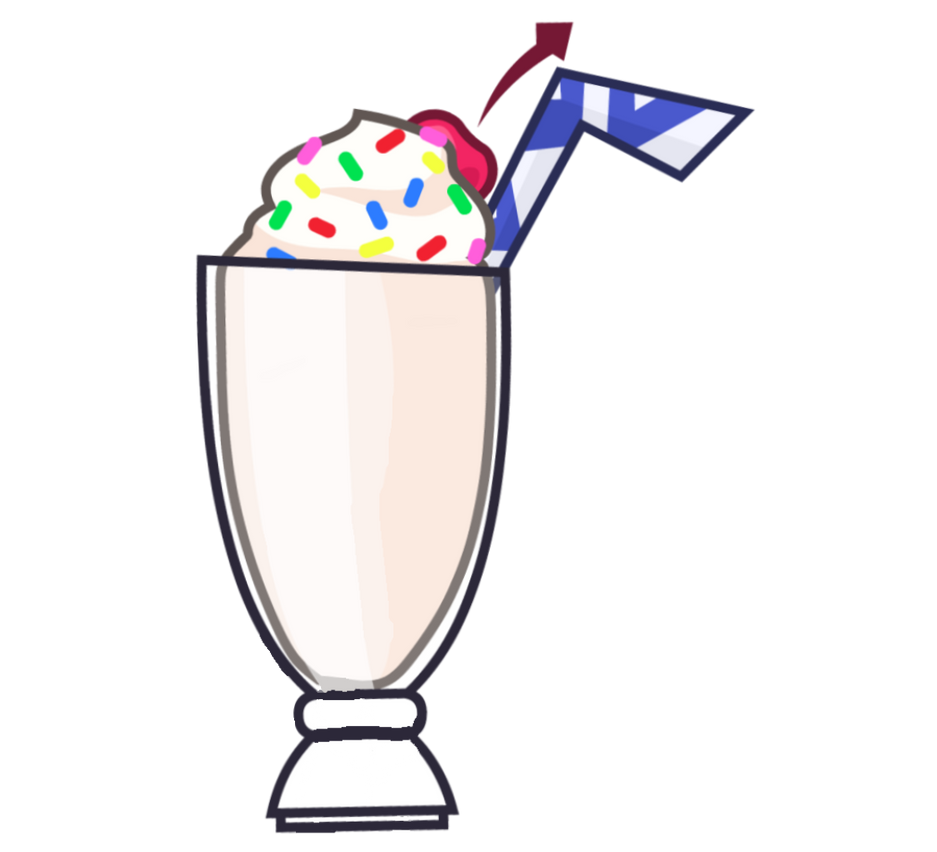 Too many objects milkshake body by laurriesummers on DeviantArt