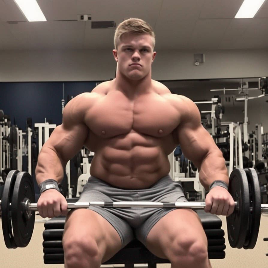 A Teen Bodybuilder Weighing 280lbs Bench Presses 3 By PecsToronto On a-teen-bodybuilder-weighing-280lbs-bench-presses-3-by-pecstoronto-on