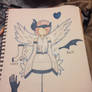 Mega Absol outfit project 3 (offer to adopt)